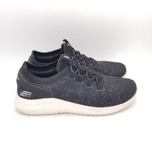 SKECHERS Womens Ultra Flex 2.0 Shoes Size 8.5 Black 149193